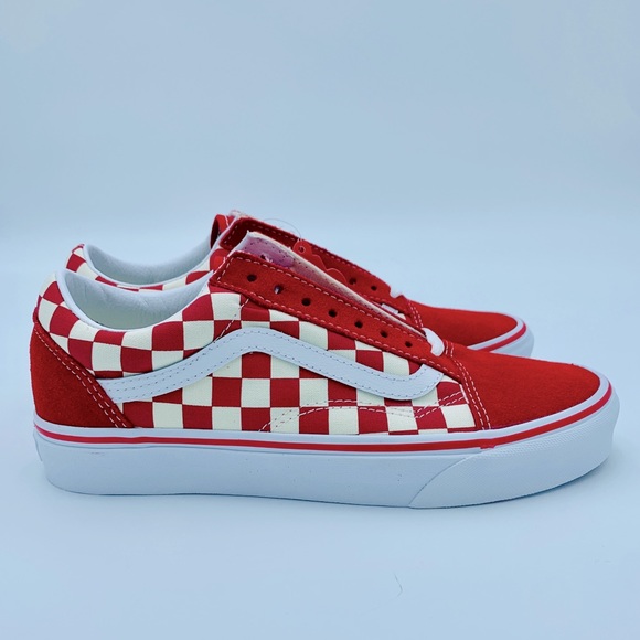 VANS OLD SKOOL CANDY APPLE CHECK - Picture 3 of 9
